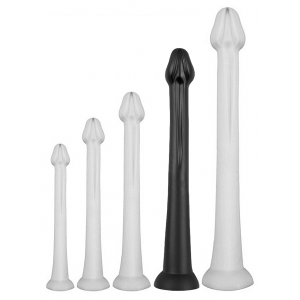 Balena Dildo XL Dildo lungo 48 x 7 cm - Punta 5,5 cm Nero