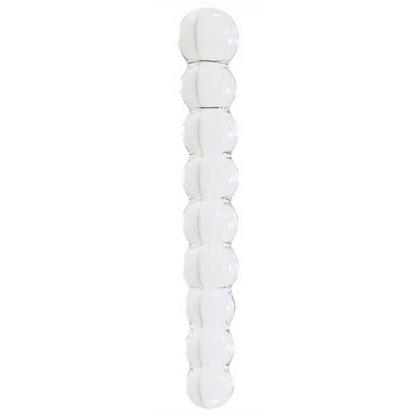 Dildo en verre SNOWBALL 12.6 x 2cm