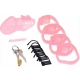 XGuard Chastity Cage 10 x 3cm Pink