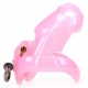 Stop This chastity cage 9 x 3cm Pink