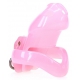 Stop This chastity cage 9 x 3cm Pink