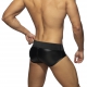 Slip Back Zip Rub Black