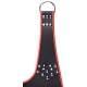 Leather Sling 5 Points Black-Red