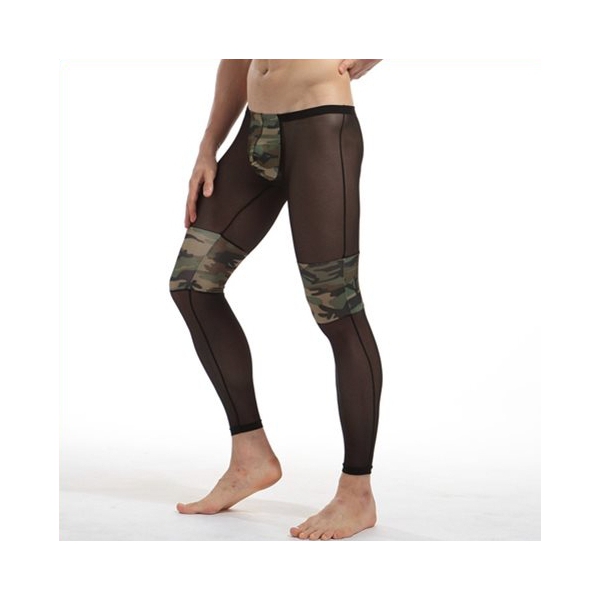 Longjohn SPLICED Camuflagem Negra