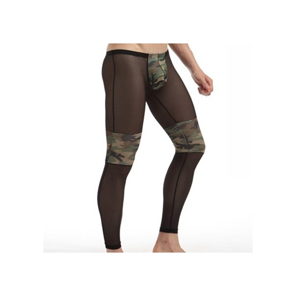 Longjohn SPLICED Camuflagem Negra