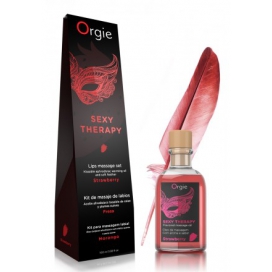 Sexy Therapy Strawberry Kissing Massage Oil 100ml