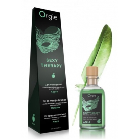 Orgie Kissable Massage Oil Sexy Therapy Apple 100ml