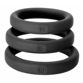 Perfect Fit 3er-Set Xact-Fit Cockrings S-M