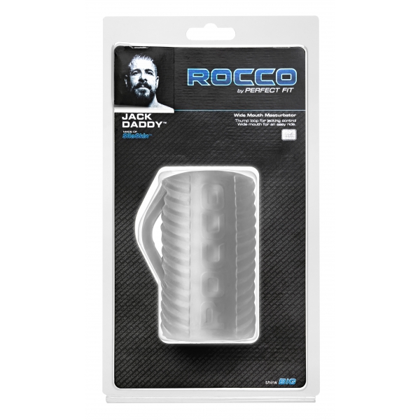 Rocco Jack Daddy masturbatore morbido 11 x 6 cm