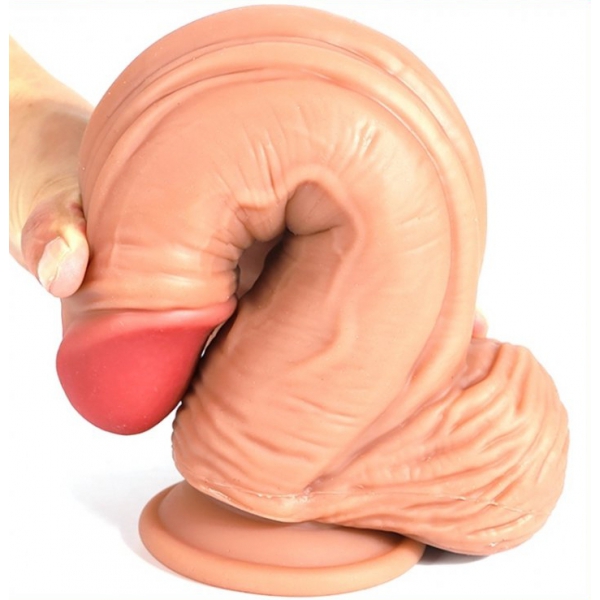 Dildo para pénis TTBM 18 x 6,5cm