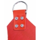 Sling en cuir rouge 4 points 