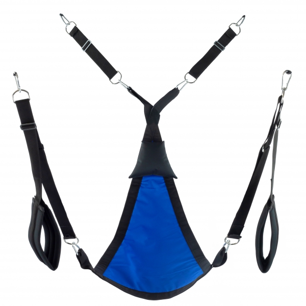 Triangle Fabric Sling - Complete Set Blue