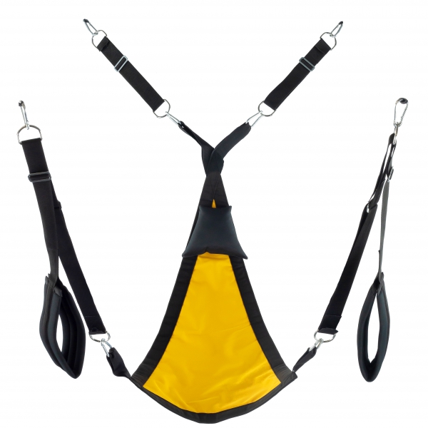 Sling en tissu - Set complet Jaune