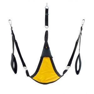 Mr Sling Stoffschlinge Triangle - Komplettset Gelb