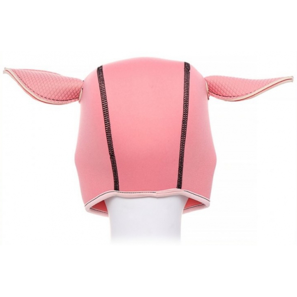 Pig Head Hood Pink