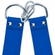 Leather foot supports for sling Blue