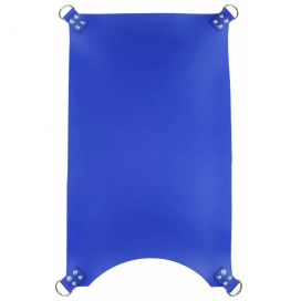 Sling en cuir bleu - 4 points 