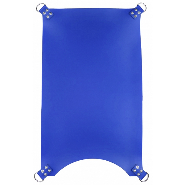 Lederen Sling 4 Punten Blauw