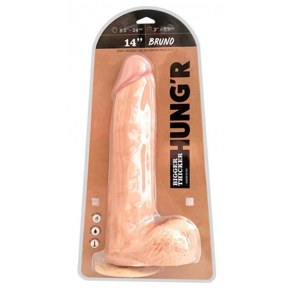 Dildo Bruno Hungr 32 x 8 cm