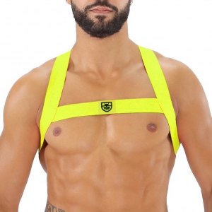 TOF Paris Neon Yellow Elastic Harness