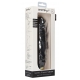 Vibrating Dildo Realistic 20 x 5cm Black