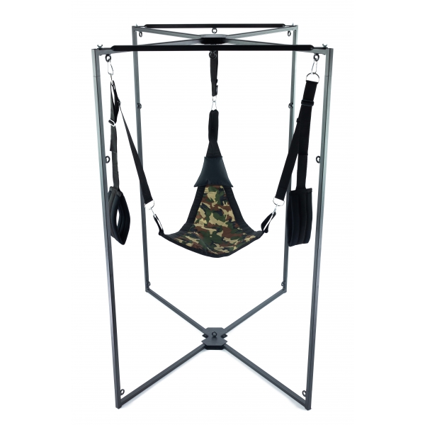 Sling Kit Stof Driehoek Camouflage Zwart Frame