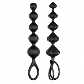 Kit of 2 Satisfyer beads - Black