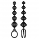 Kit de 2 chapelets Satisfyer beads - Noirs