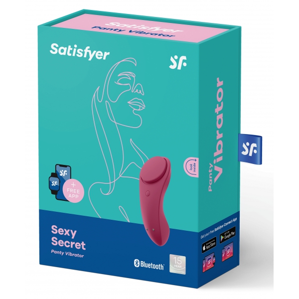 Estimulador de clítoris Sexy Secret - Vibrador de bragas Satisfacer