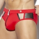 Swimsuit with Zip C-THROUGH Red