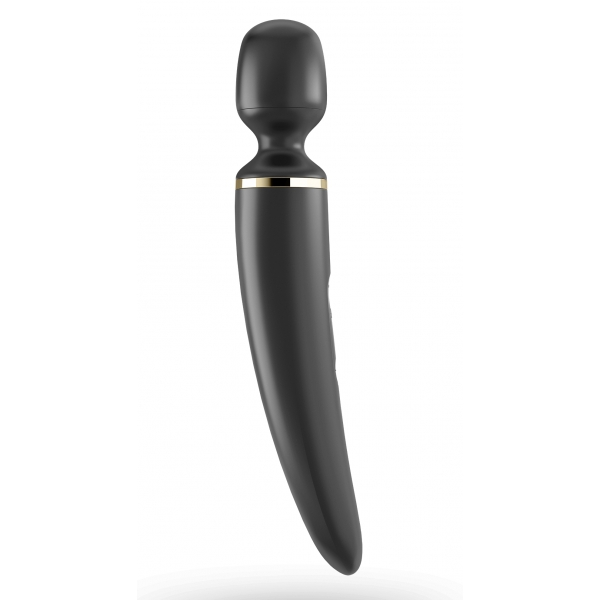 Wand-er Women Massager Black - Head 78mm