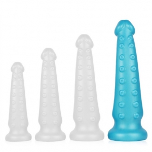 ToppedMonster Dildo Tentakel XL 30 x 7,5 cm blu