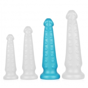 ToppedMonster Dildo Tentakel L 26 x 7cm Blue