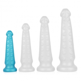 ToppedMonster Dildo Tentakel S 19 x 4,5 cm Blu