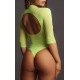 Body Brianna Cuello en V - Verde