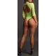 Brianna - Body con scollo a V - Verde