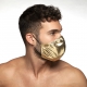 Masque en tissu Party Gold