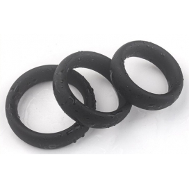 Set di 3 cockring in silicone