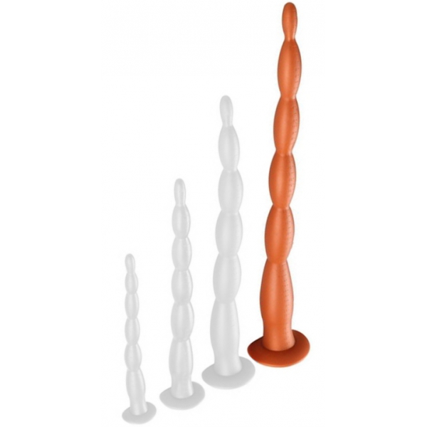 Long Dildo Scale Beads XL 60 x 6 cm