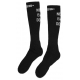 NEVER BACK DOWN High Socks Black