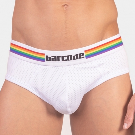 Barcode Berlin Backless PRIDE White