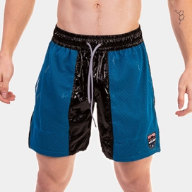 LEO Shorts Preto-azul