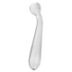 Glass Dildo G-Spot Wand 16 x 3.5cm Clear