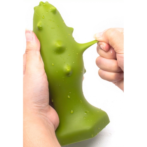 Silicone stop Monster Spike S 8 x 3.5cm Groen