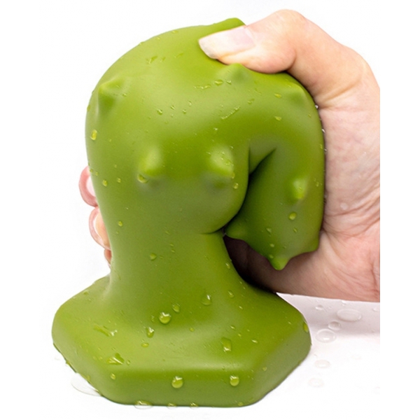 Tappo in silicone Monster Spike M 12 x 4,5 cm Verde