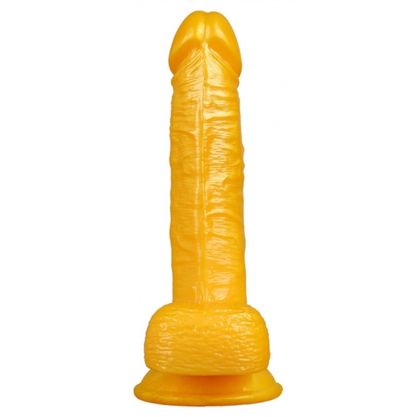 Dildo Realista BILLY 16 x 4cm Laranja