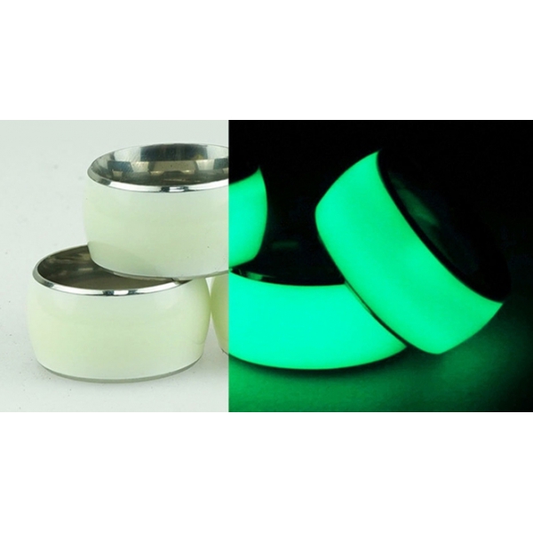 Glow-in-the-dark kwastje ring