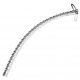 Beads Bent Urethra-Stange 18cm - Durchmesser 8mm