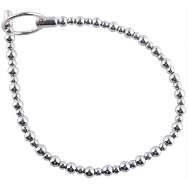 Tige d'urètre Beads Bent 32cm - Diamètre 8mm