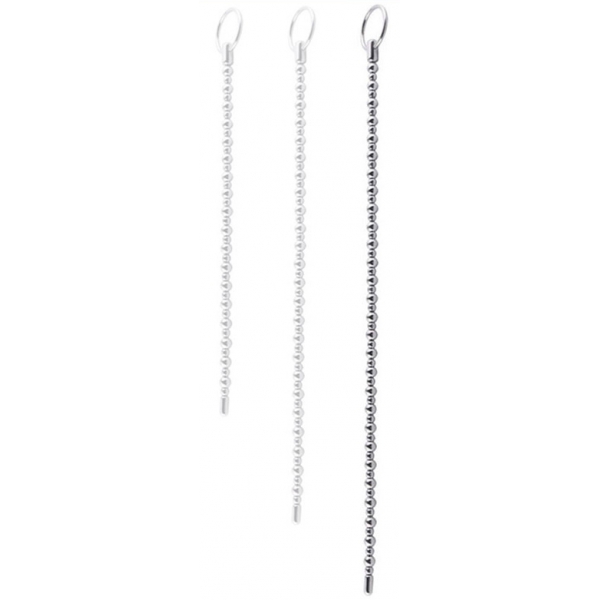 Tige d'urètre Beads Bent 32cm - Diamètre 8mm